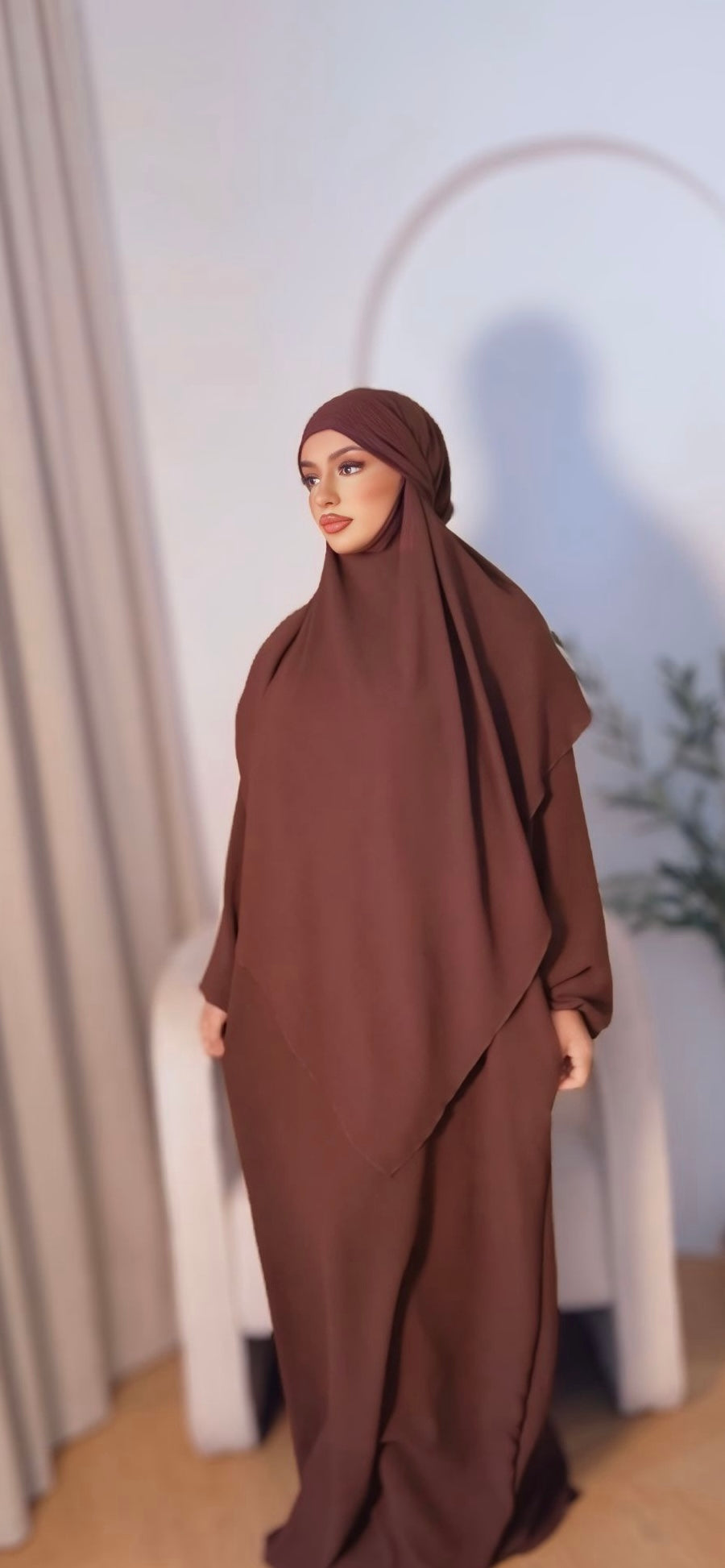 Women’s 2 Piece Abaya Prayer Dress